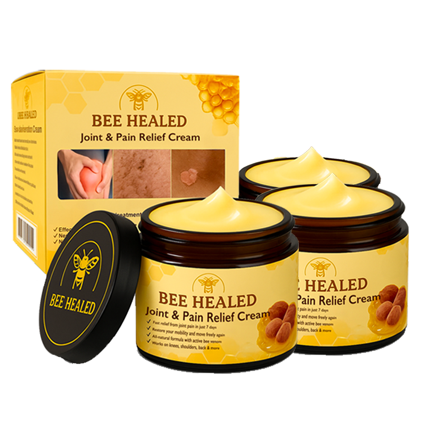 BeeHealed™ Gewrichtscrème x3