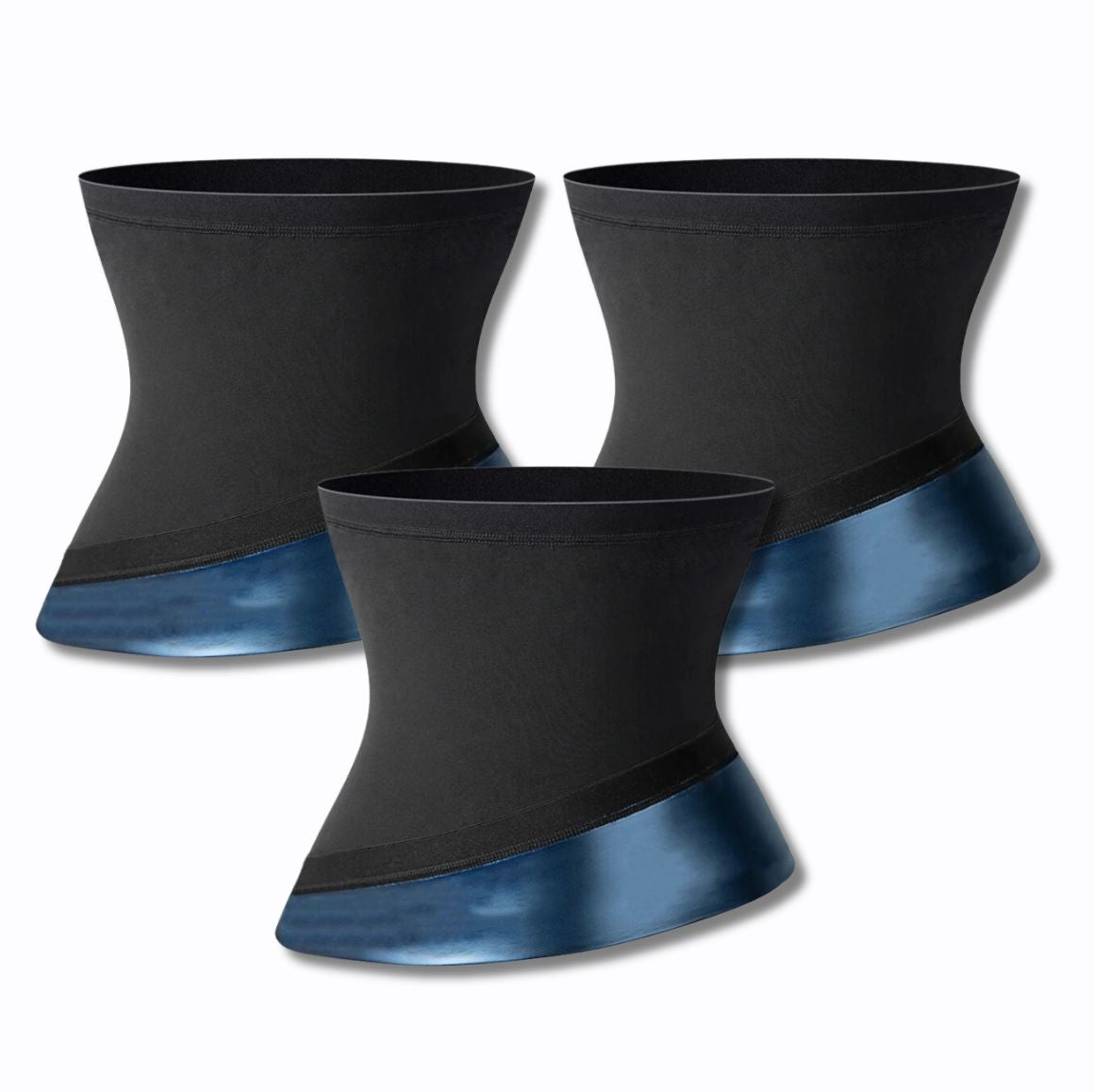 3x BodySlip™ Sauna taille shaper